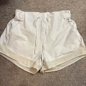 lululemon athletica White Women's Athletic Lounge Shorts